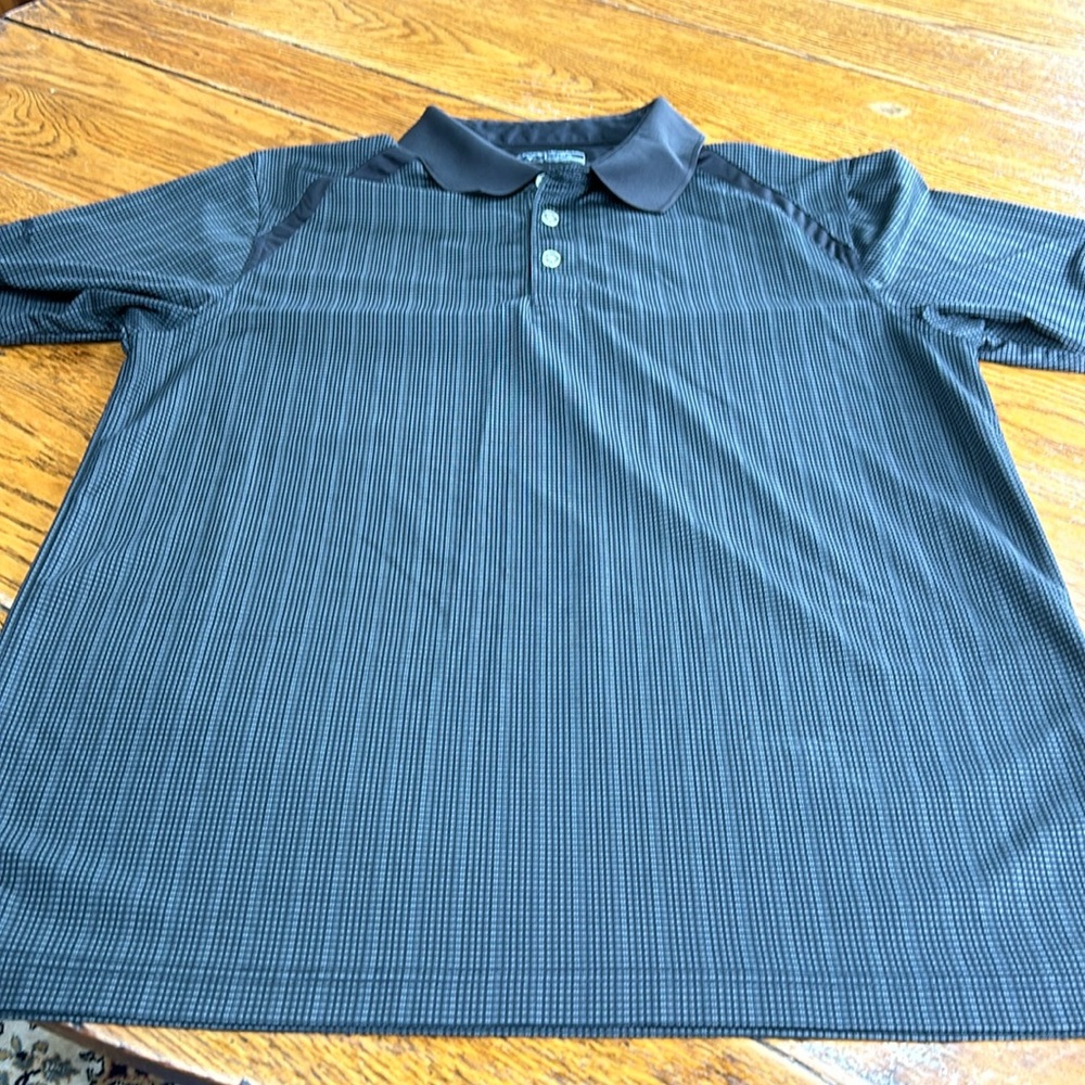 Callaway golf polo. Black and cream. Size XL.